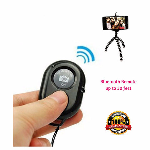 Remote Control Shutter Release with Wrist Strap for use with all Smartphones