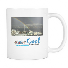 Limited Edition - Cool Houseboats Mug with Rainbow